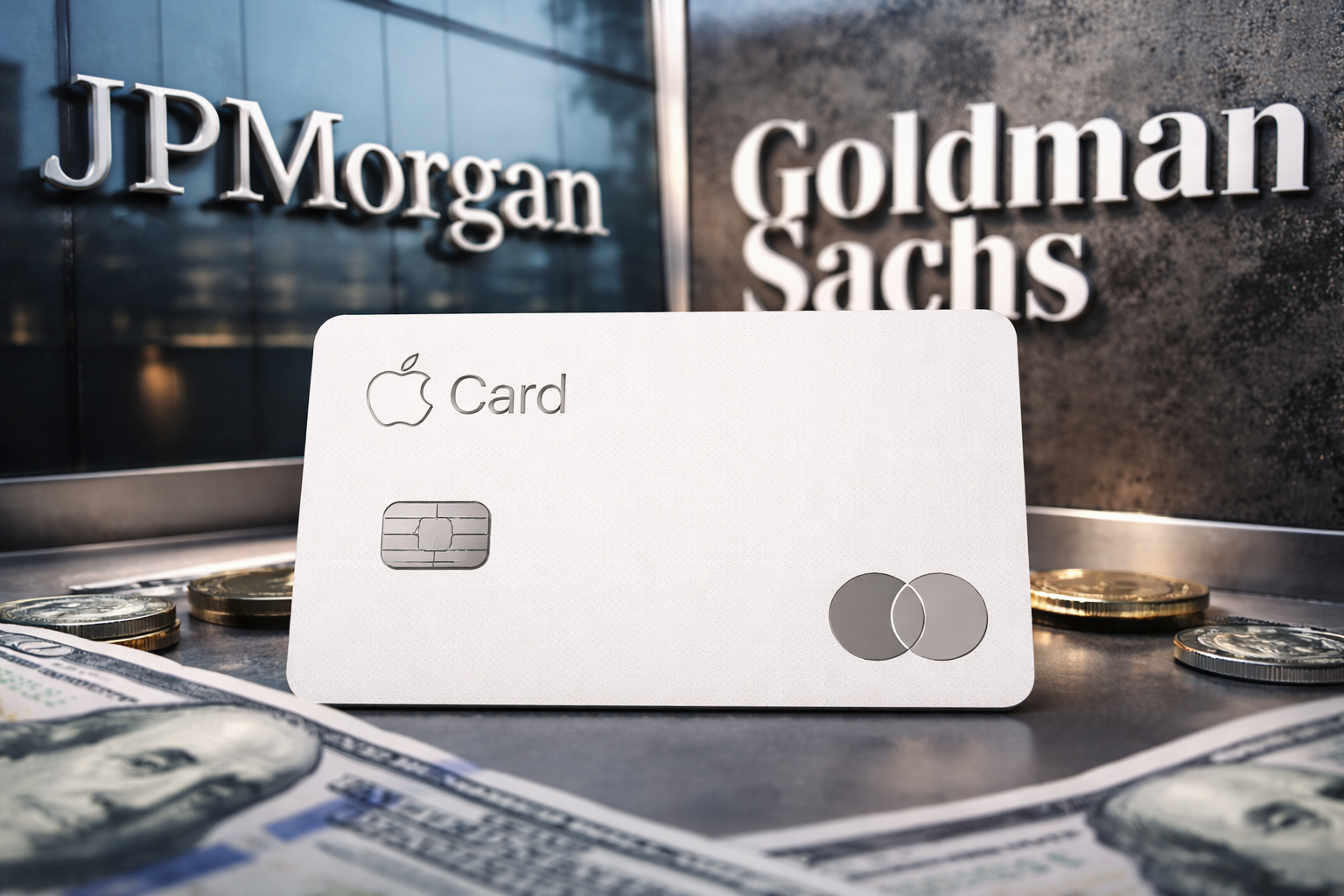 apple card, JPMorgan Chase, Goldmand Sachs