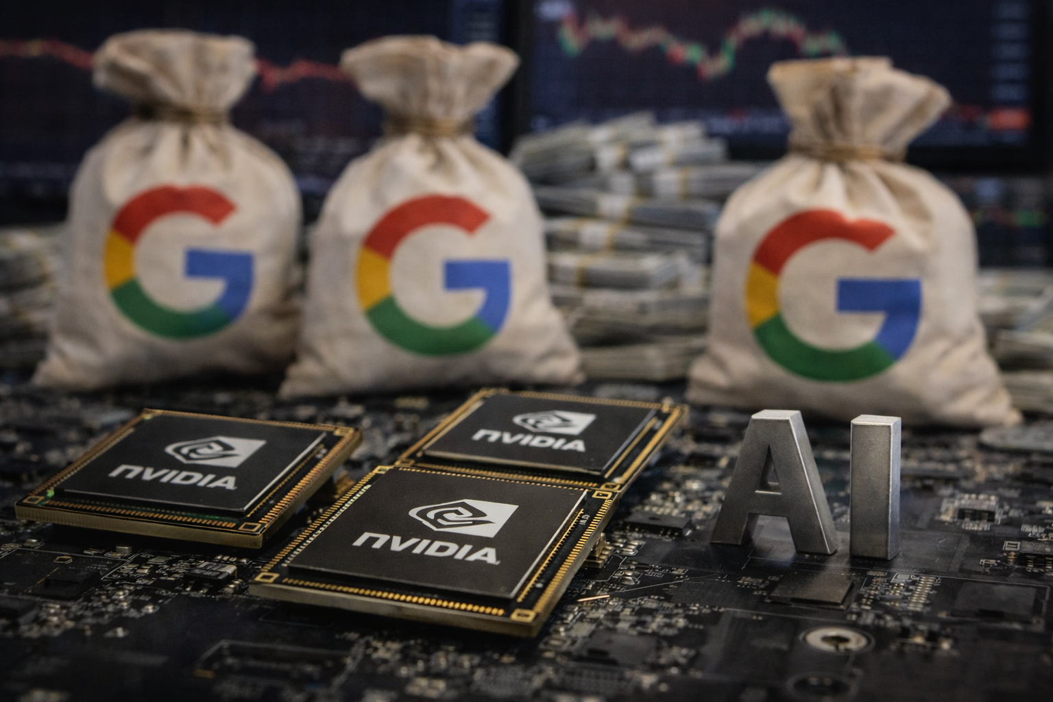 Ai generated image for Nvidia stock